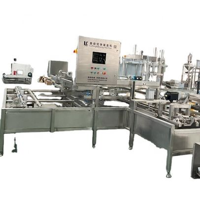 豆腐の生産のための自動豆腐カートカットとコーシングマシン 1500B / h