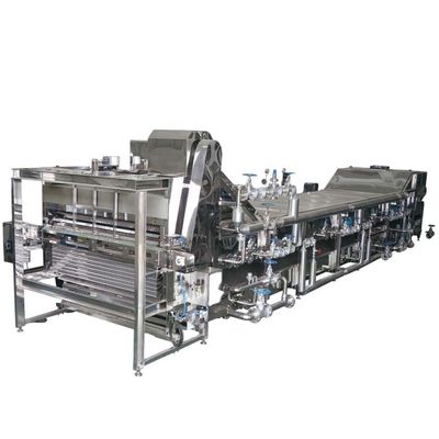 7500 KG ソーヤミルク生産ラインのための自動豆腐機 設定可能なオプション