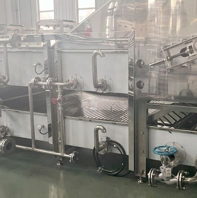 7500 KG ソーヤミルク生産ラインのための自動豆腐機 設定可能なオプション