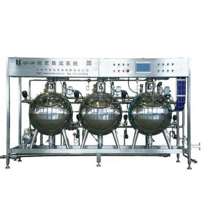 300kgの豆腐生産のための大規模自動豆乳調理機にアップグレード