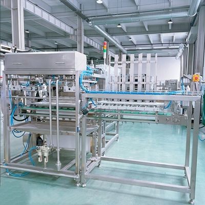 豆腐の生産のための自動豆腐カートカットとコーシングマシン 1500B / h