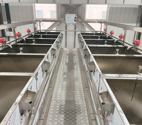 工業用豆腐生産ラインのための自動豆腐ミルクタンク