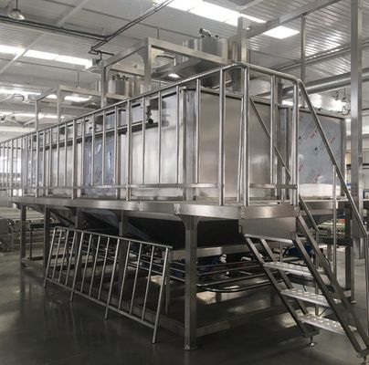 200KG 容量 ソーヤ豆 ソーヤミルク製造ラインのための真空豆吸収器