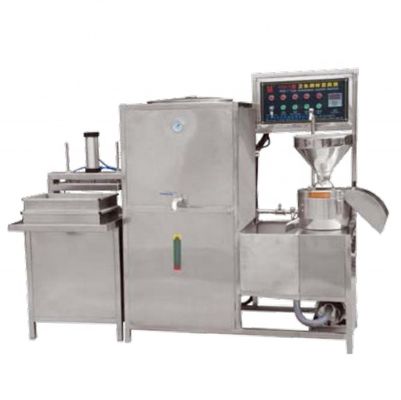豆腐を作る機械 進んだ大豆加工機器
