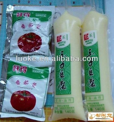 1kW パワー 卵豆腐と豆腐の生産ラインの充填機